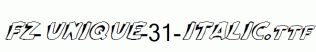 FZ-UNIQUE-31-ITALIC.ttf