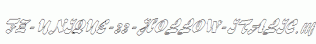 FZ-UNIQUE-33-HOLLOW-ITALIC.ttf