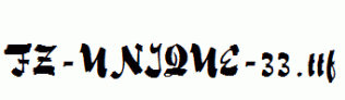 FZ-UNIQUE-33.ttf