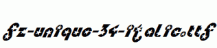 FZ-UNIQUE-34-ITALIC.ttf