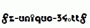 FZ-UNIQUE-34.ttf