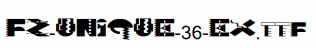 FZ-UNIQUE-36-EX.ttf