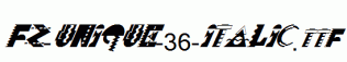 FZ-UNIQUE-36-ITALIC.ttf