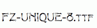 FZ-UNIQUE-8.ttf