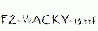 FZ-WACKY-13.ttf