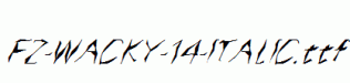 FZ-WACKY-14-ITALIC.ttf