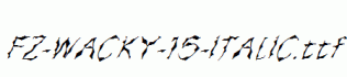 FZ-WACKY-15-ITALIC.ttf