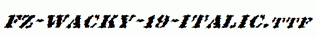 FZ-WACKY-19-ITALIC.ttf
