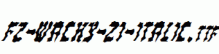 FZ-WACKY-21-ITALIC.ttf