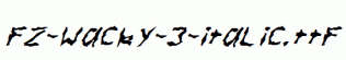 FZ-WACKY-3-ITALIC.ttf