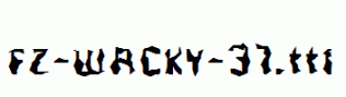 FZ-WACKY-37.ttf