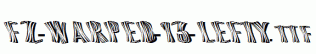 FZ-WARPED-13-LEFTY.ttf