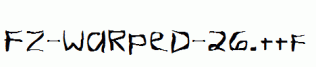 FZ-WARPED-26.ttf
