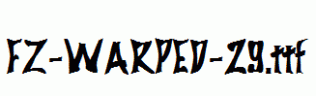 FZ-WARPED-29.ttf