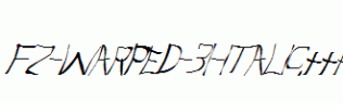 FZ-WARPED-31-ITALIC.ttf