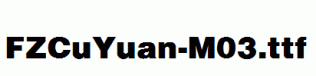 FZCuYuan-M03.ttf