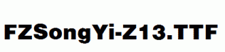 FZSongYi-Z13.ttf