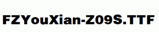 FZYouXian-Z09S.ttf