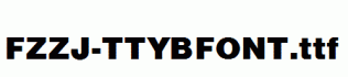 FZZJ-TTYBFONT.ttf