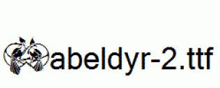 Fabeldyr-2.ttf