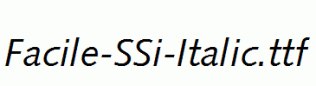 Facile-SSi-Italic.ttf
