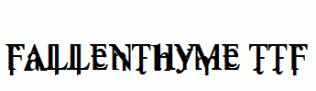 FallenThyme.ttf