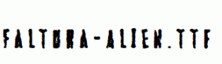 Faltura-Alien.ttf