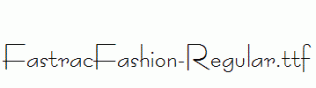 FastracFashion-Regular.ttf