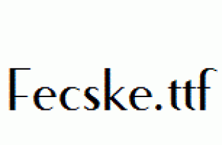 Fecske.ttf