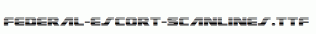 Federal-Escort-Scanlines.ttf