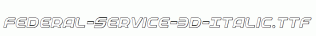 Federal-Service-3D-Italic.ttf