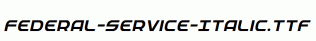 Federal-Service-Italic.ttf