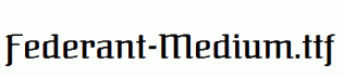 Federant-Medium.ttf