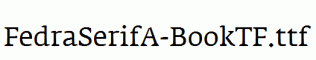 FedraSerifA-BookTF.ttf
