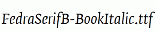 FedraSerifB-BookItalic.ttf