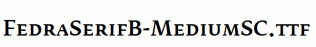 FedraSerifB-MediumSC.ttf