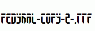 Fedyral-copy-2-.ttf