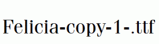 Felicia-copy-1-.ttf