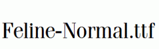 Feline-Normal.ttf