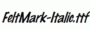FeltMark-Italic.ttf