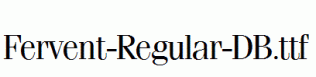 Fervent-Regular-DB.ttf