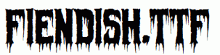 Fiendish.ttf