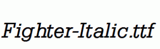 Fighter-Italic.ttf
