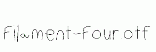 Filament-Four.otf