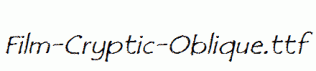 Film-Cryptic-Oblique.ttf