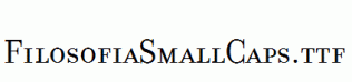 FilosofiaSmallCaps.ttf