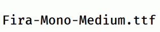 Fira-Mono-Medium.ttf