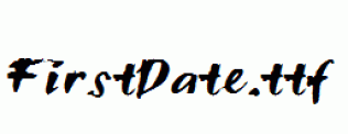 FirstDate.ttf