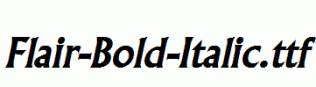 Flair-Bold-Italic.ttf