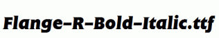 Flange-R-Bold-Italic.ttf